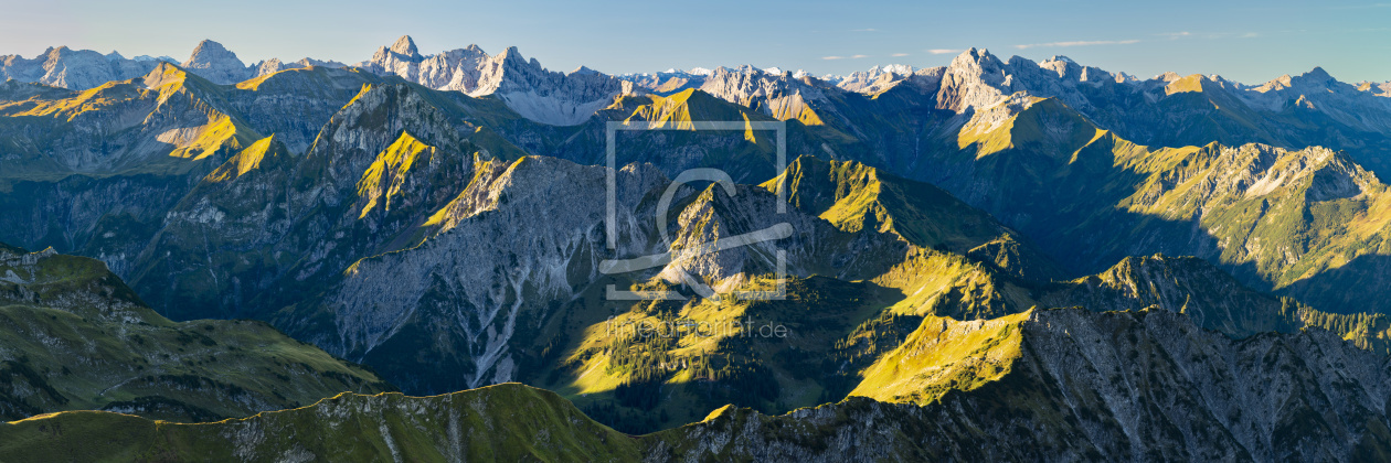 Bild-Nr.: 12822336 Bergpanorama erstellt von Walter G. Allgöwer
