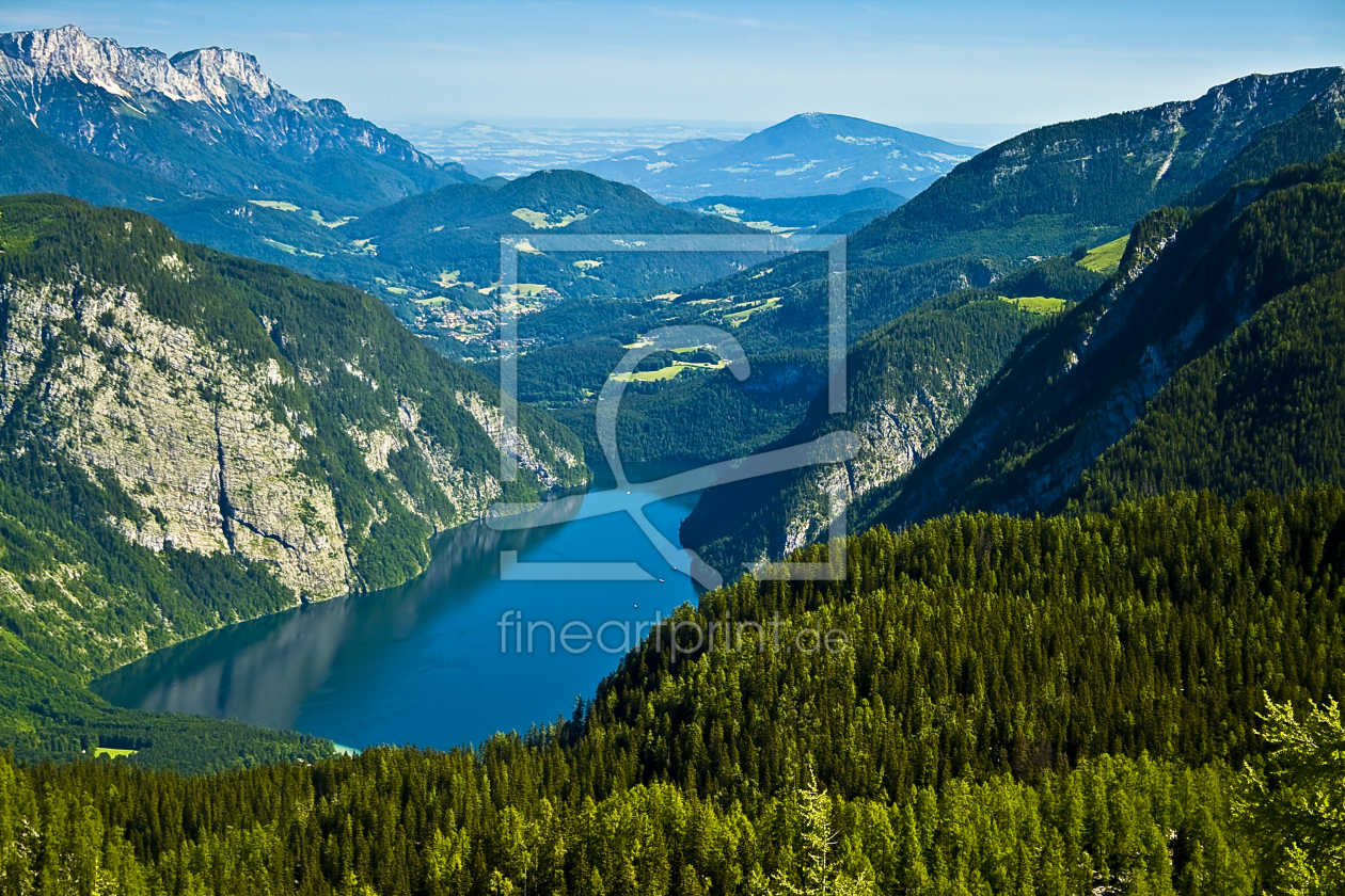 Bild-Nr.: 9484790 Blick vom Feldkogel über den Königssee erstellt von Rene Müller