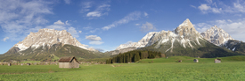 Alpenpanorama in Lermoos in Tirol/12822278