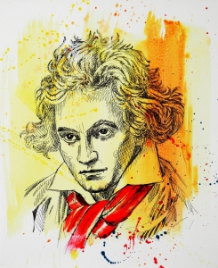 Bild-Nr: 10289627 Ludwig van Beethoven Erstellt von: holznerart
